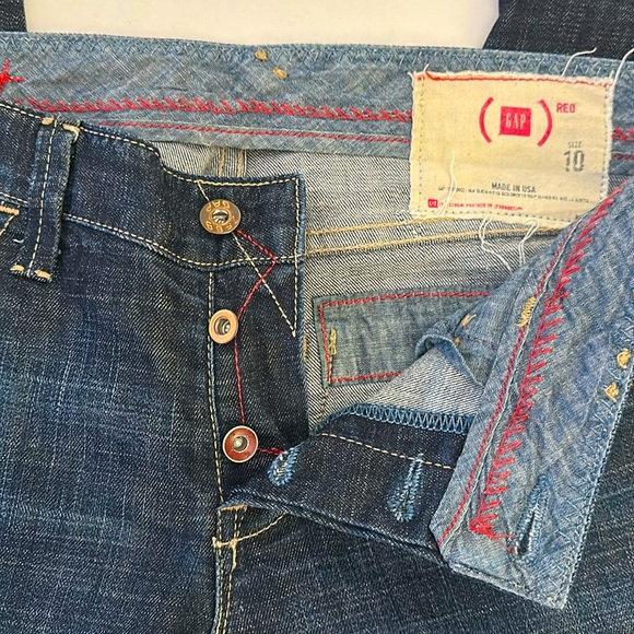 GAP | Vintage Red Snap Denim | 10 - Picture 3 of 6